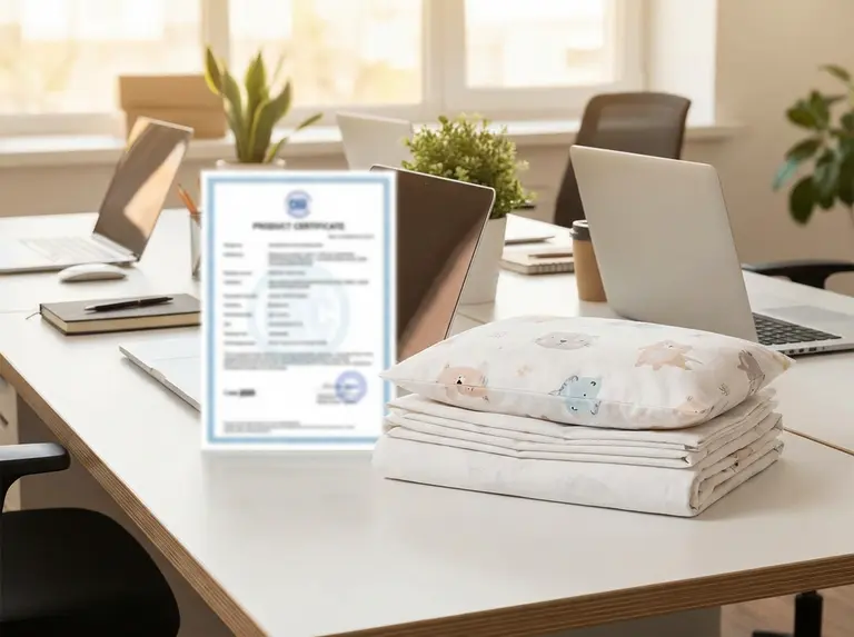 Сертификат на детское постельное белье